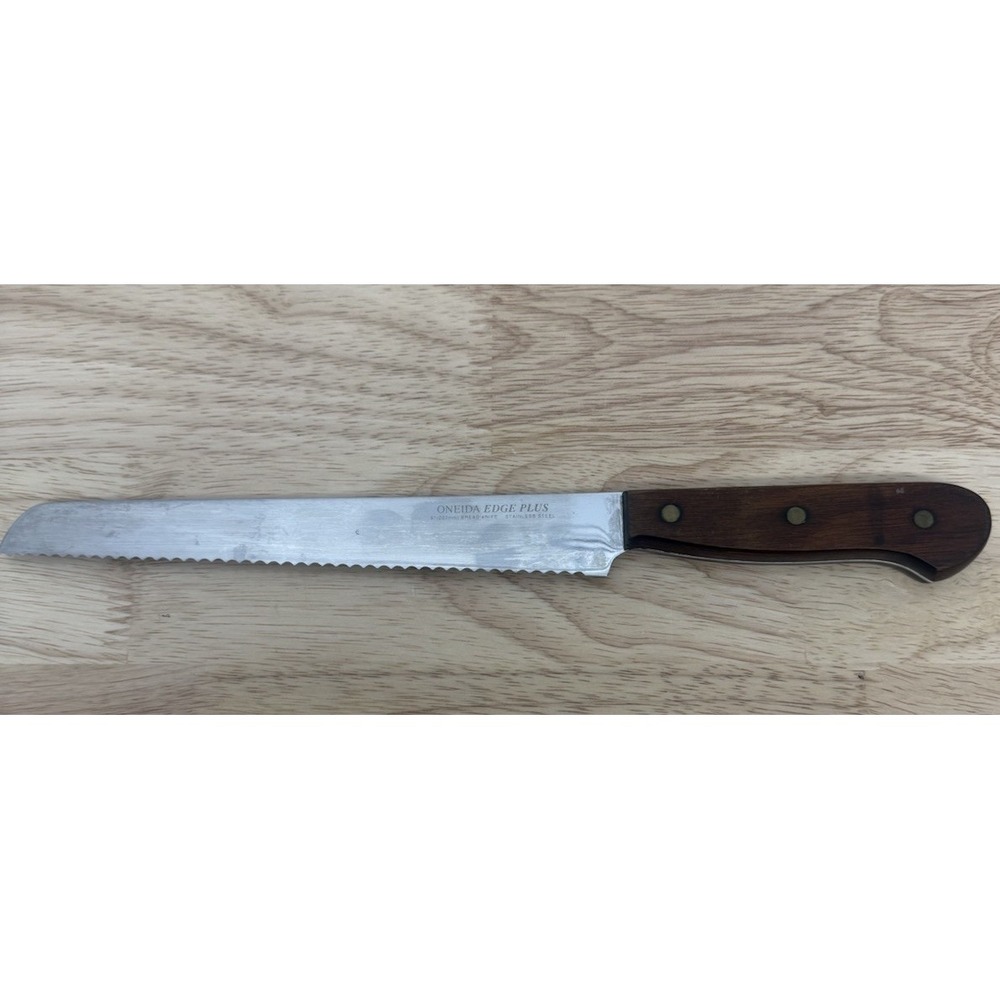 Oneida Edge Plus‎ 8" 203mm Bread Knife Stainless Steel, 13" Overall  #20